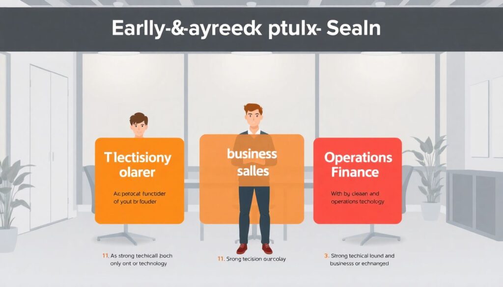 Построение команды на старте: роли и ожидания - иллюстрация