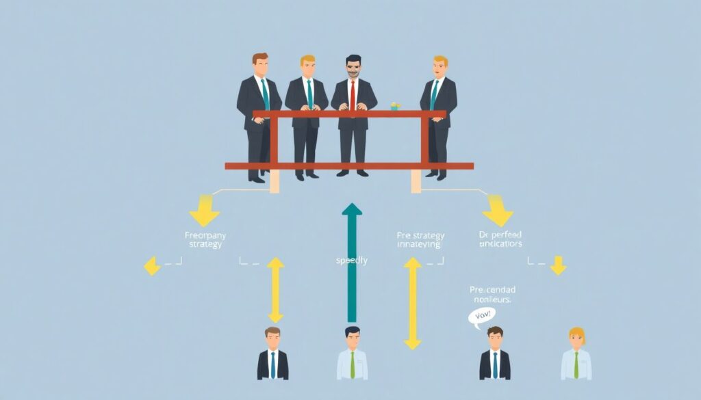 Капитан как связующее звено между стратегией и исполнением - иллюстрация