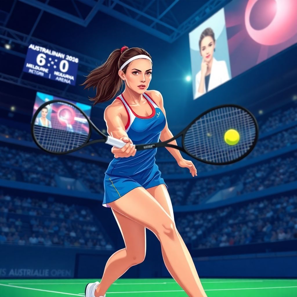 Мирра Андреева на australian open повторила рекорд Анны Курниковой