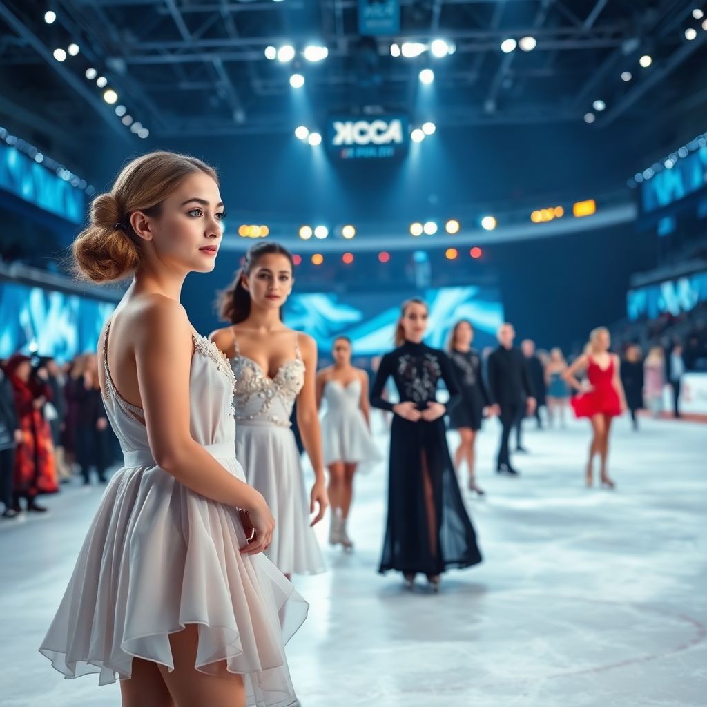 Ледниковый период 5: образы фигуристок, мода и атмосфера закулисья