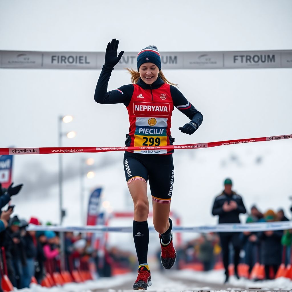 Марафонский масс-старт 50 км: как дисквалификация лишила Непряеву результата