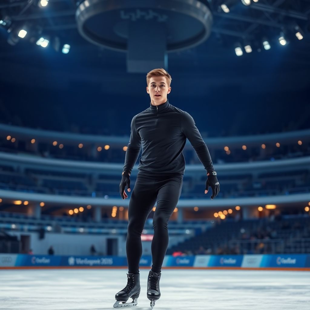 Трансляция тренировки Петра Гуменника перед олимпийским дебютом: прямой эфир