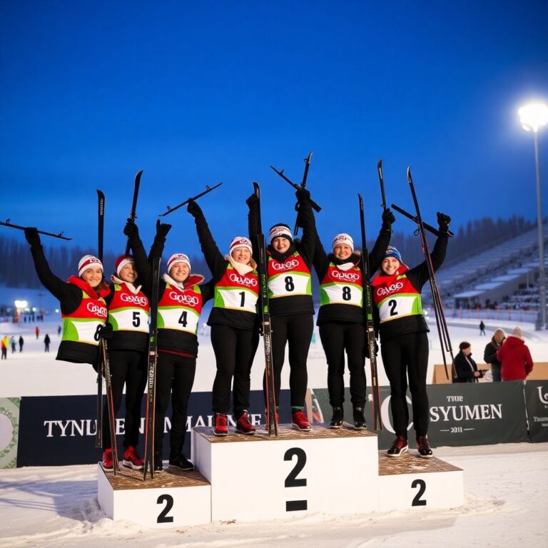 Провал олимпийской призёрки и золото Свердловской области в эстафете ЧР в Тюмени